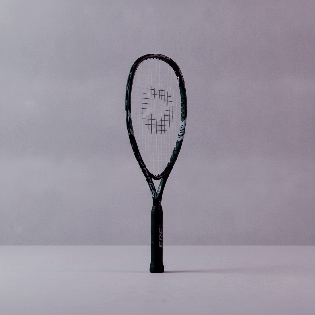 E-Force Apocalypse racket — head detail