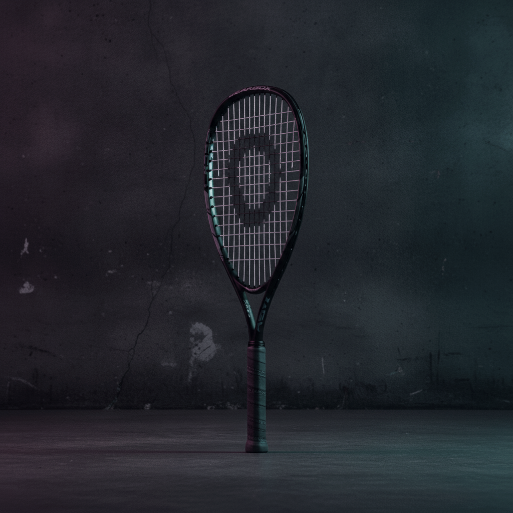 Gearbox GB-250 racket — throat detail