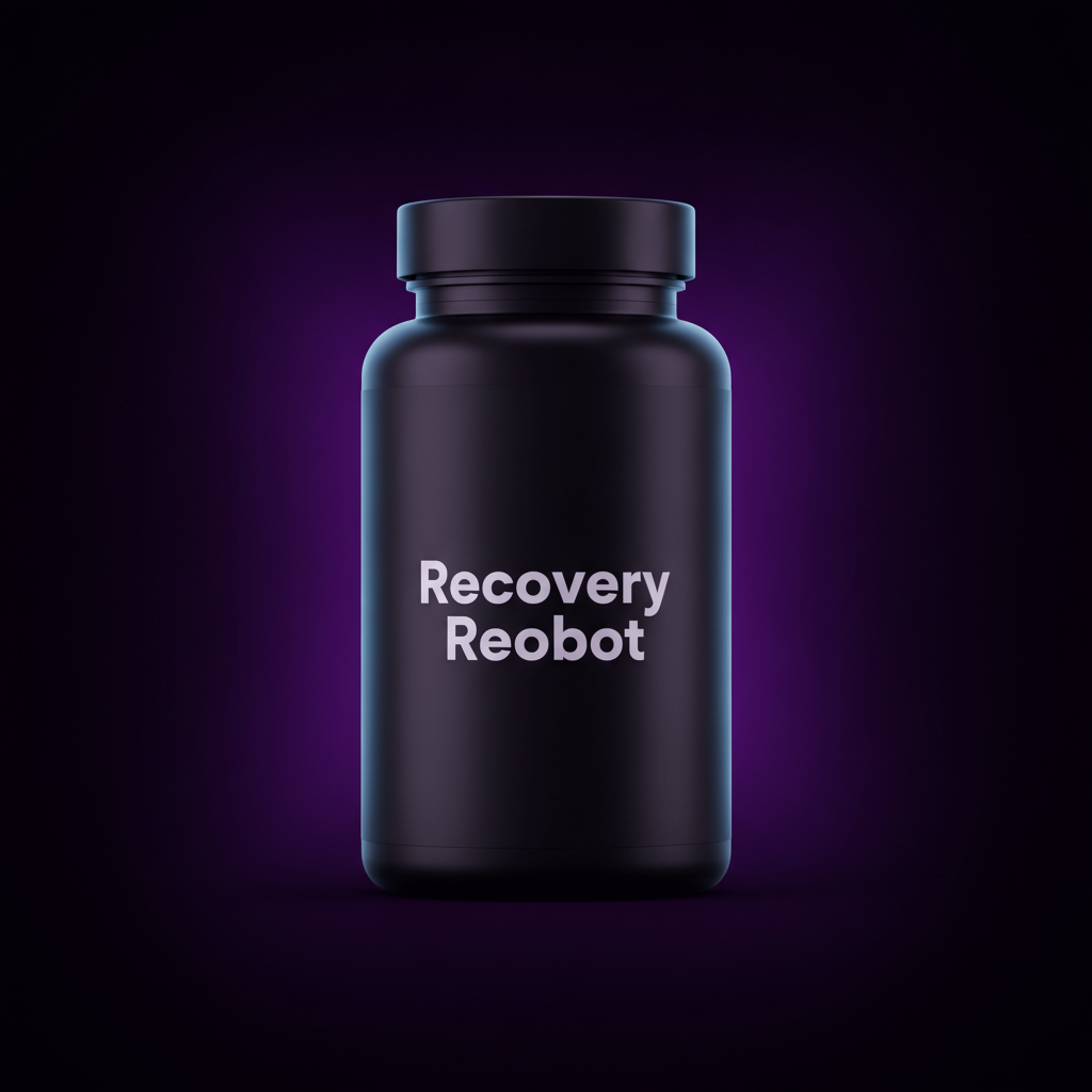 Recovery Reboot post-match protein — bottle